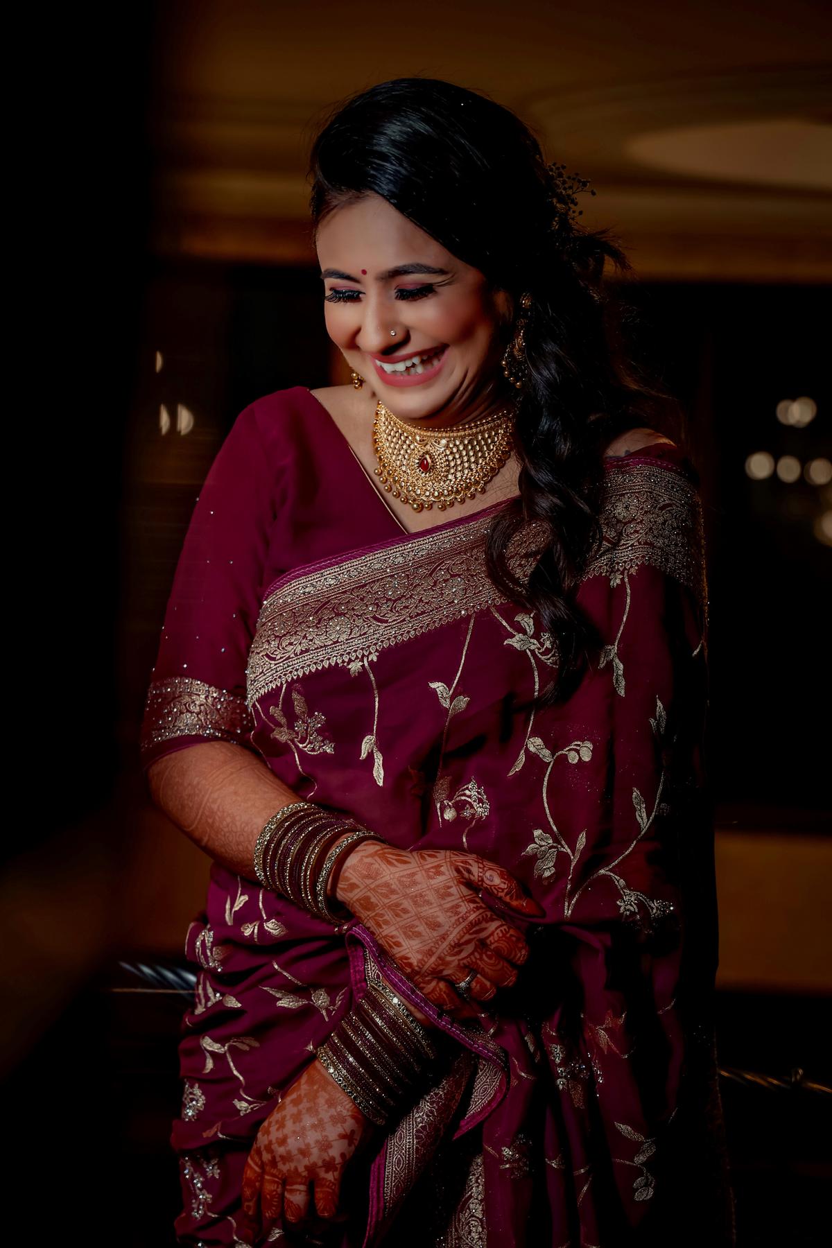 Bride and Groom Sunset